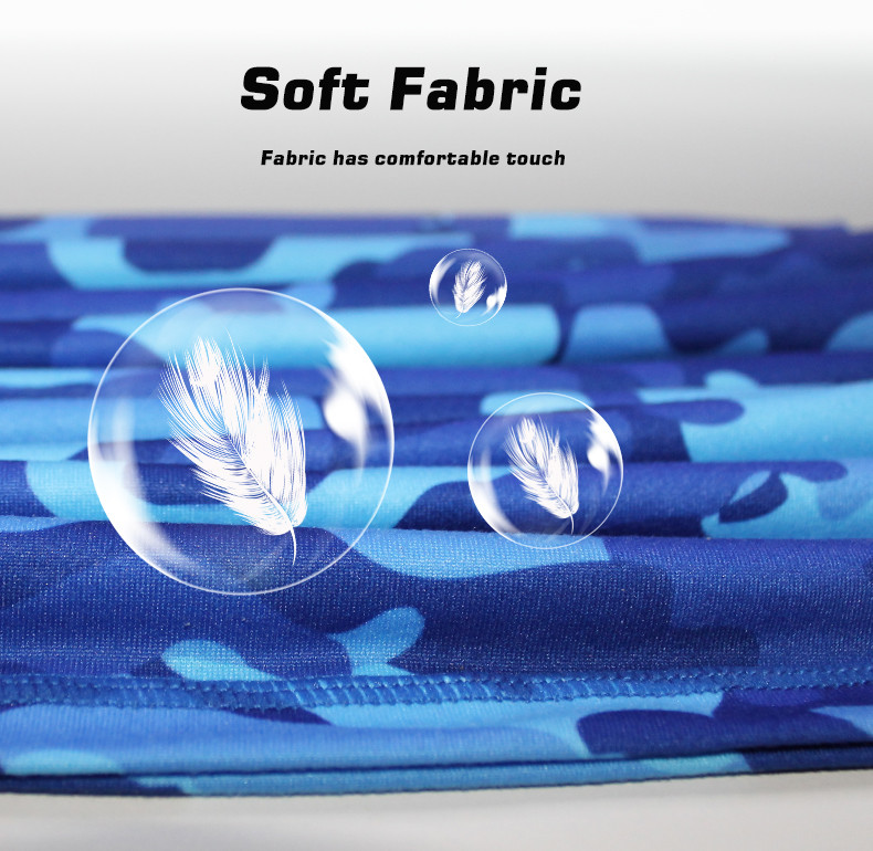 Customized 25*50cm Bandana Buff Headwear Cooling With Customized Design