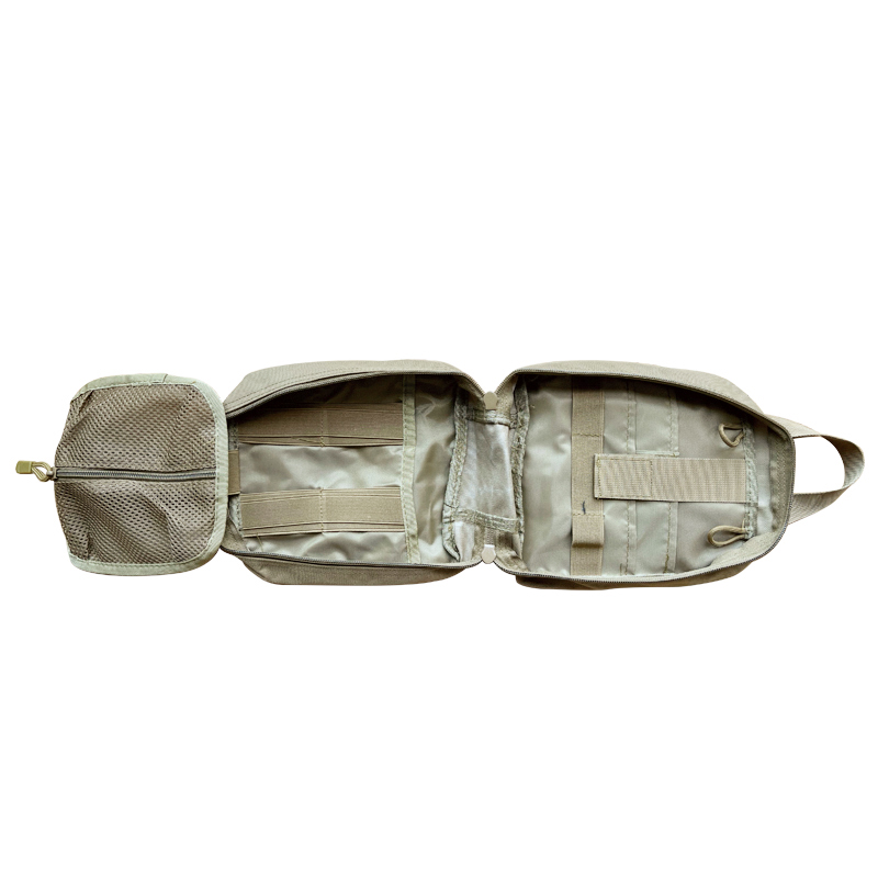 Must-Have Zippered Storage Pouches for First Aid Kit and Medicine 0.3 kg 21*19*10 cm