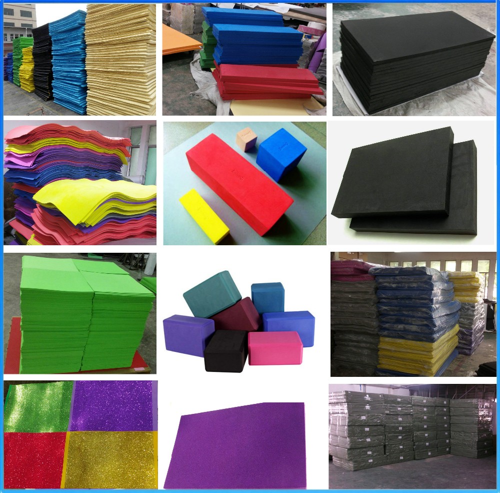 Waterproof Eva Foam Rolls , Heat Resistant Foam For Fireproof Material