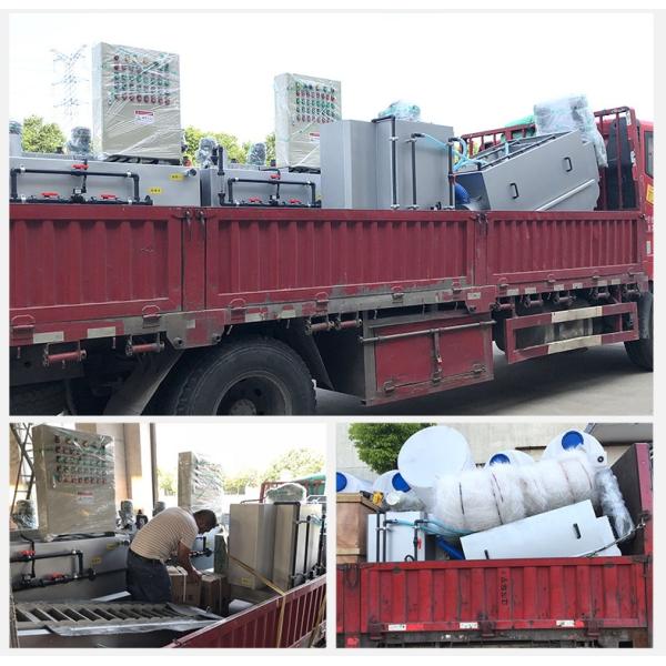 SS304 Automatic PAM Integrated Dosing System 1000l/H Wastewater Treatment