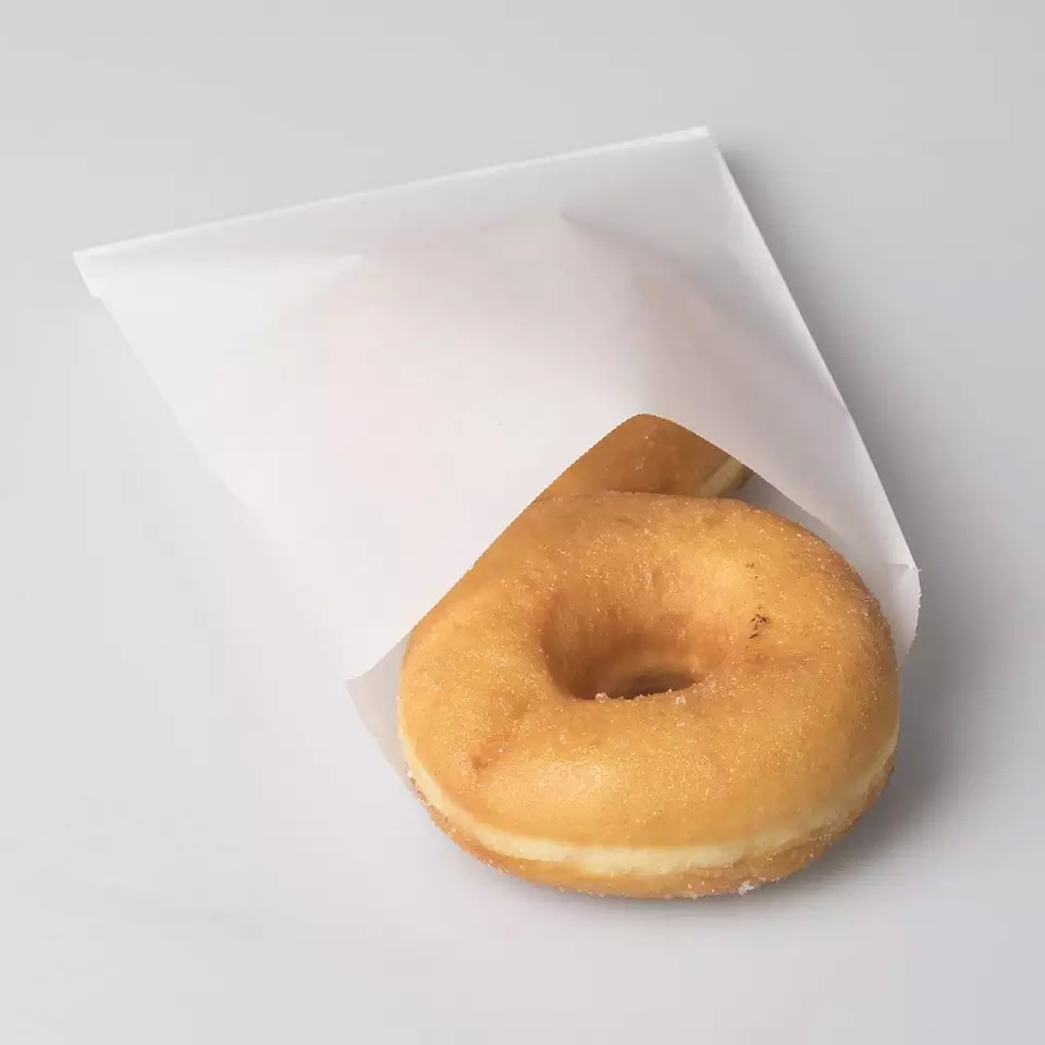Custom Glassine Paper Bag Cookie Popcorn Envelope 100% Food Safe