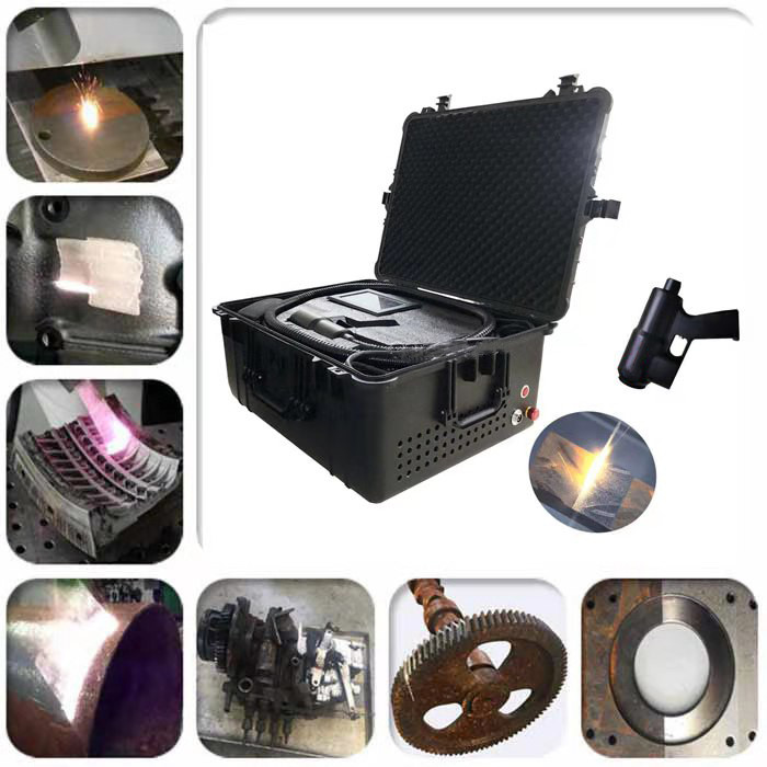 200w 100w Handheld Laser Cleaning Machine For Metal Derusting
