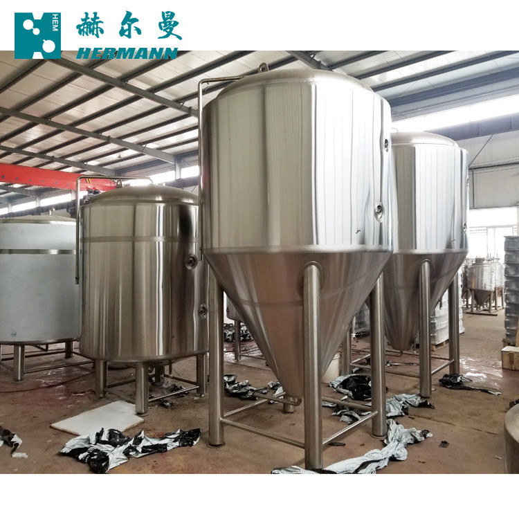 Brushed Surface CCT Conical Fermentation Tank For Brewery Equipment
