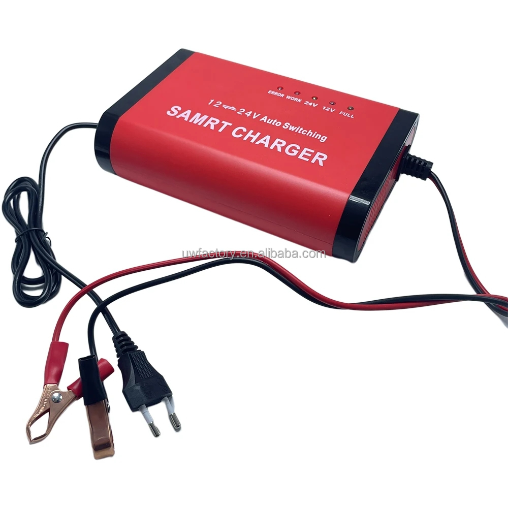 Private Mold Yes Full Self Stop Smart Battery Charger 12V 10A 24V 5A Universal Automatic Pulse Repair Trickle for Smart Watch