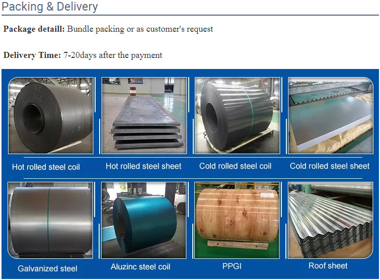 SPCC DC01 Galvanized Steel Plate Z121-Z180 Coating Bright Iron Sheet