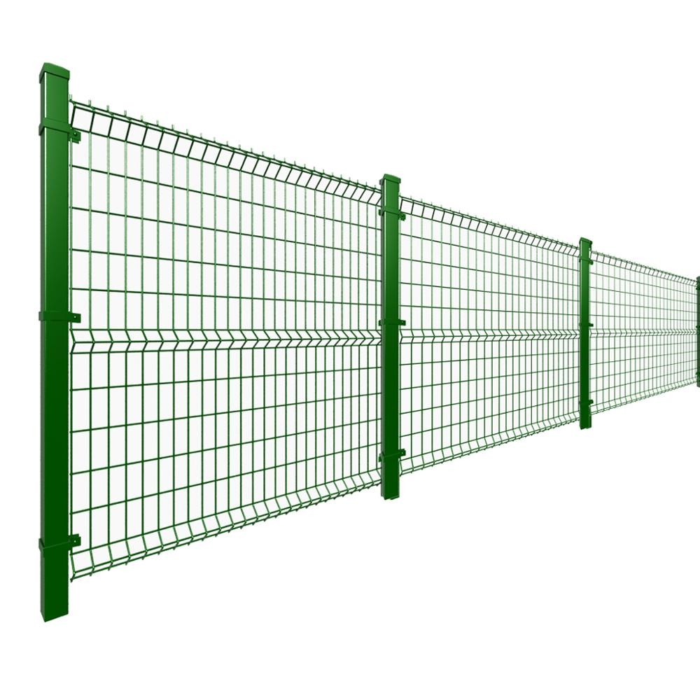 Welded Wire V Mesh Security Fencing PVC Home Garden 4mm 2.5m