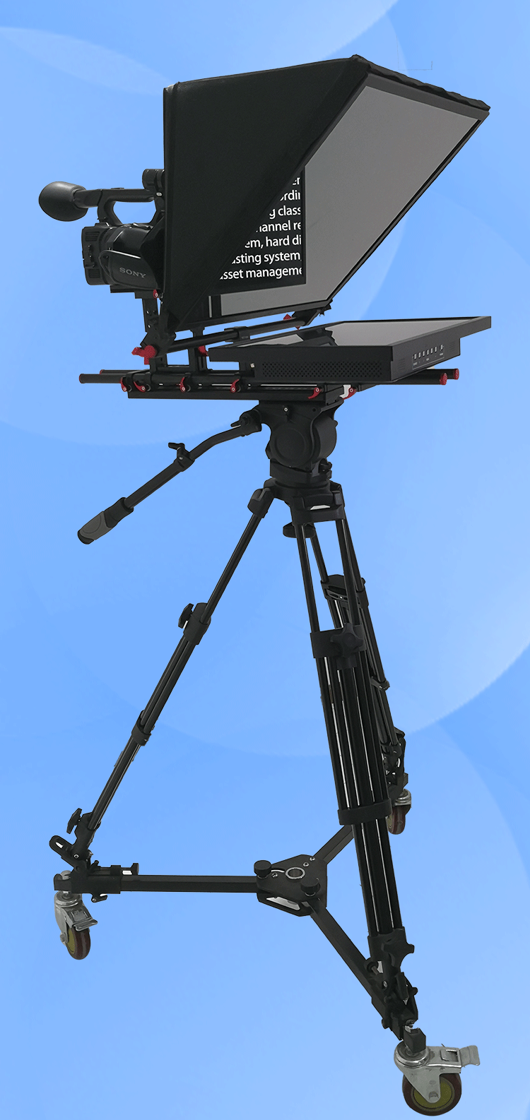 24 Inch Bestview Teleprompter Vidro The Ideal Choice for TV Broadcast Studio Prompter