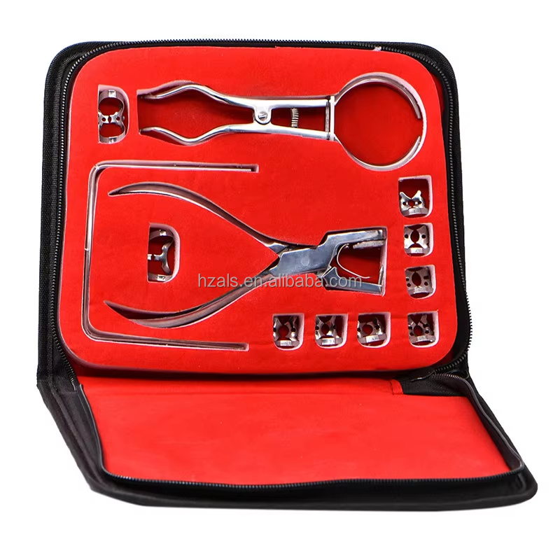 Best Rubber Dam Instruments Kit Clamps Ivory Clamps Forceps Dental Restorative Instruments with Machinery Power Source