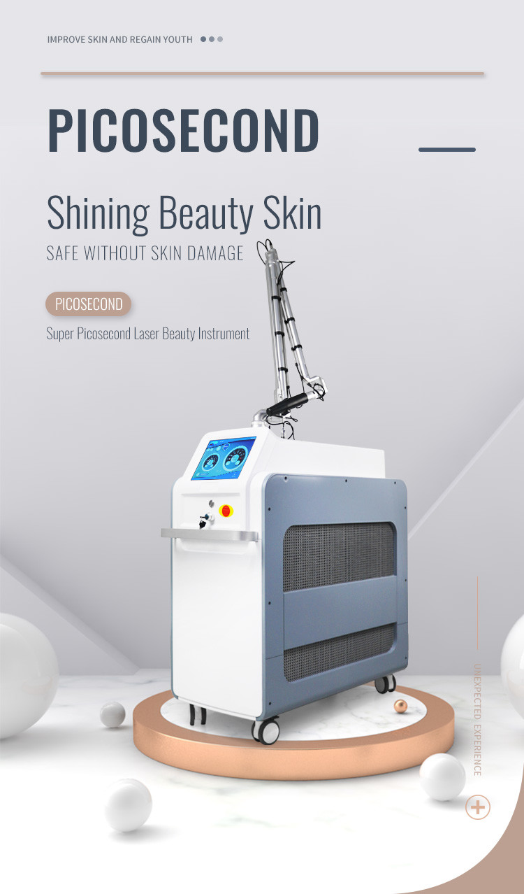 Dual Wavelength Picosecond Laser Tattoo Removal Machine 1064nm 532nm