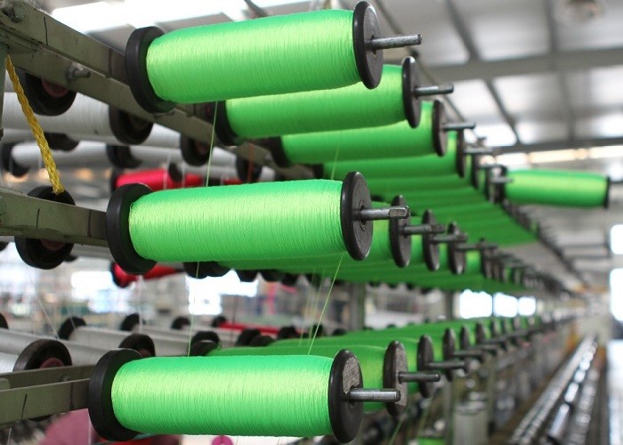 Monofilament Yarn Doubling And Twisting Machine Mop Yarn Brush 18.5KW