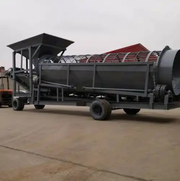 Garbage Screen Shaftless Drum Screen Machine Soil Stone Screening Machine