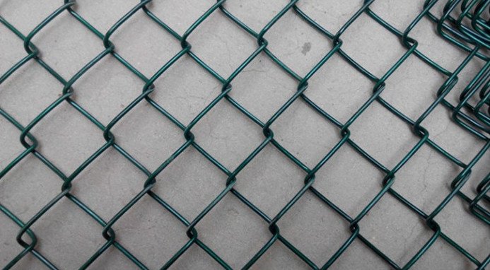 Diamand Galvanized Chain Link Fence 15cm Hole L5m
