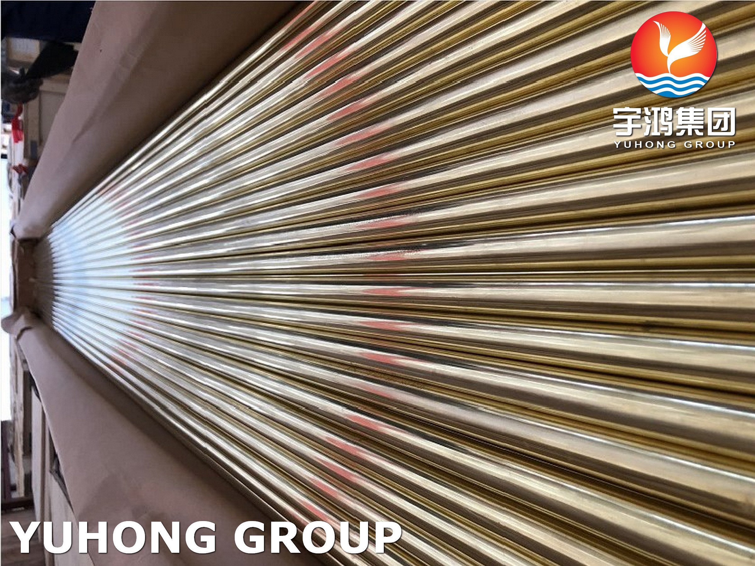 Seamless Copper Boiler Tube Astm B111 C44300 C68700 C71500 Used For Air Condenser