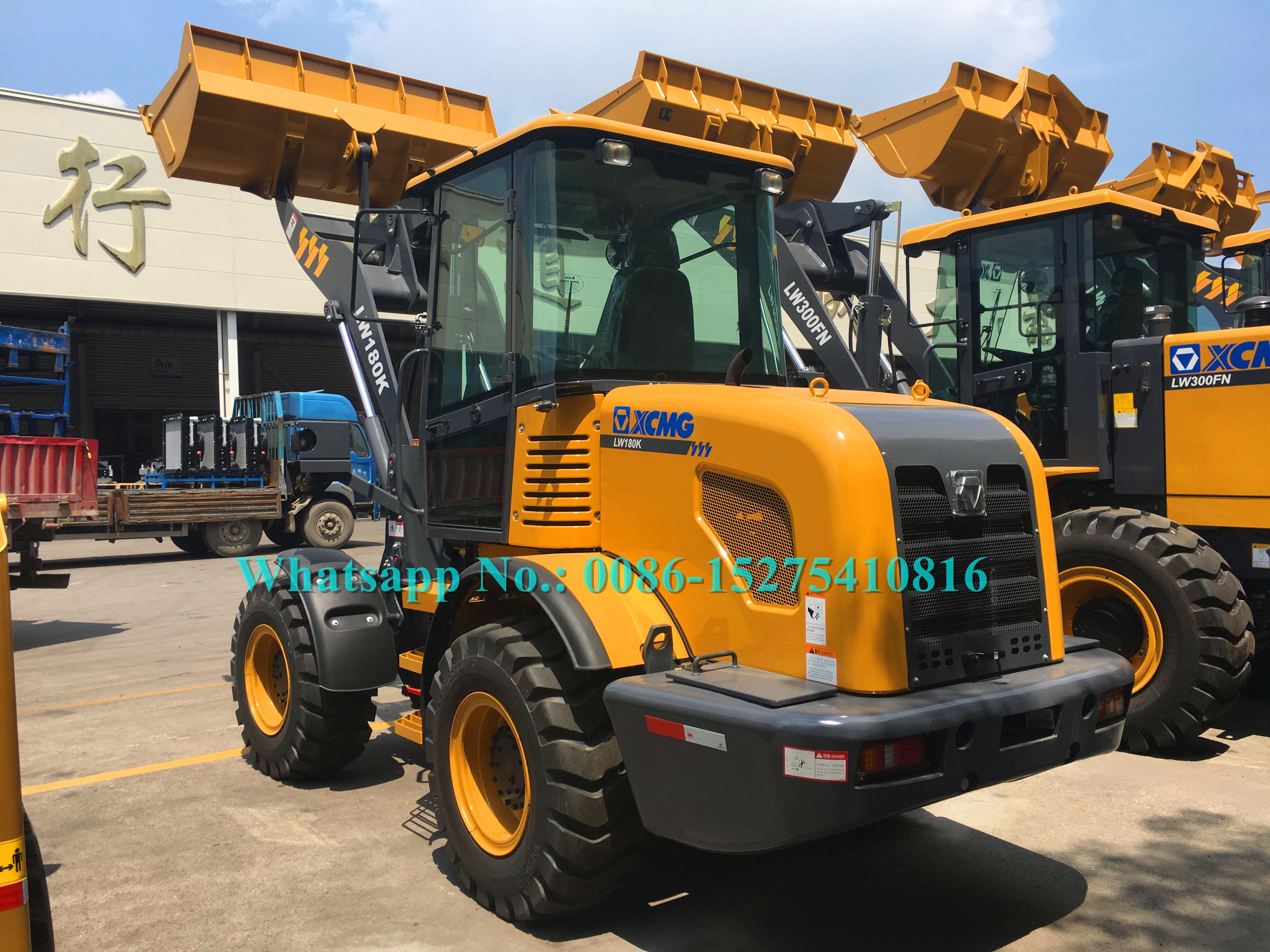 Good Gradeability XCMG LW180K 1.8Ton articulated mini wheel loader with leading Yuchai engine super-large luxury cab