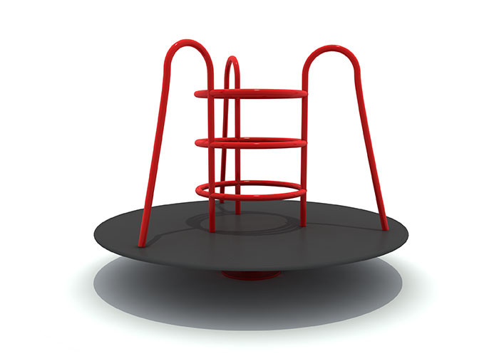 Mini Turntable Spinning Playground Equipment Non Toxic OEM Accepted