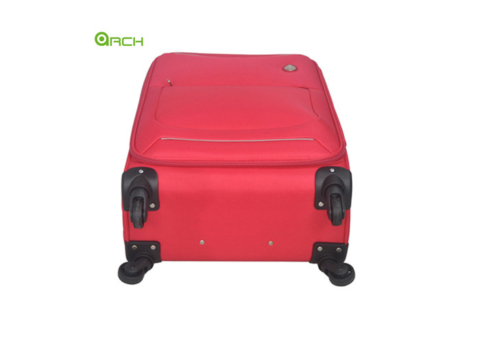 600D Polyester Trolley Case Soft Sided Luggage with Spinner Wheels