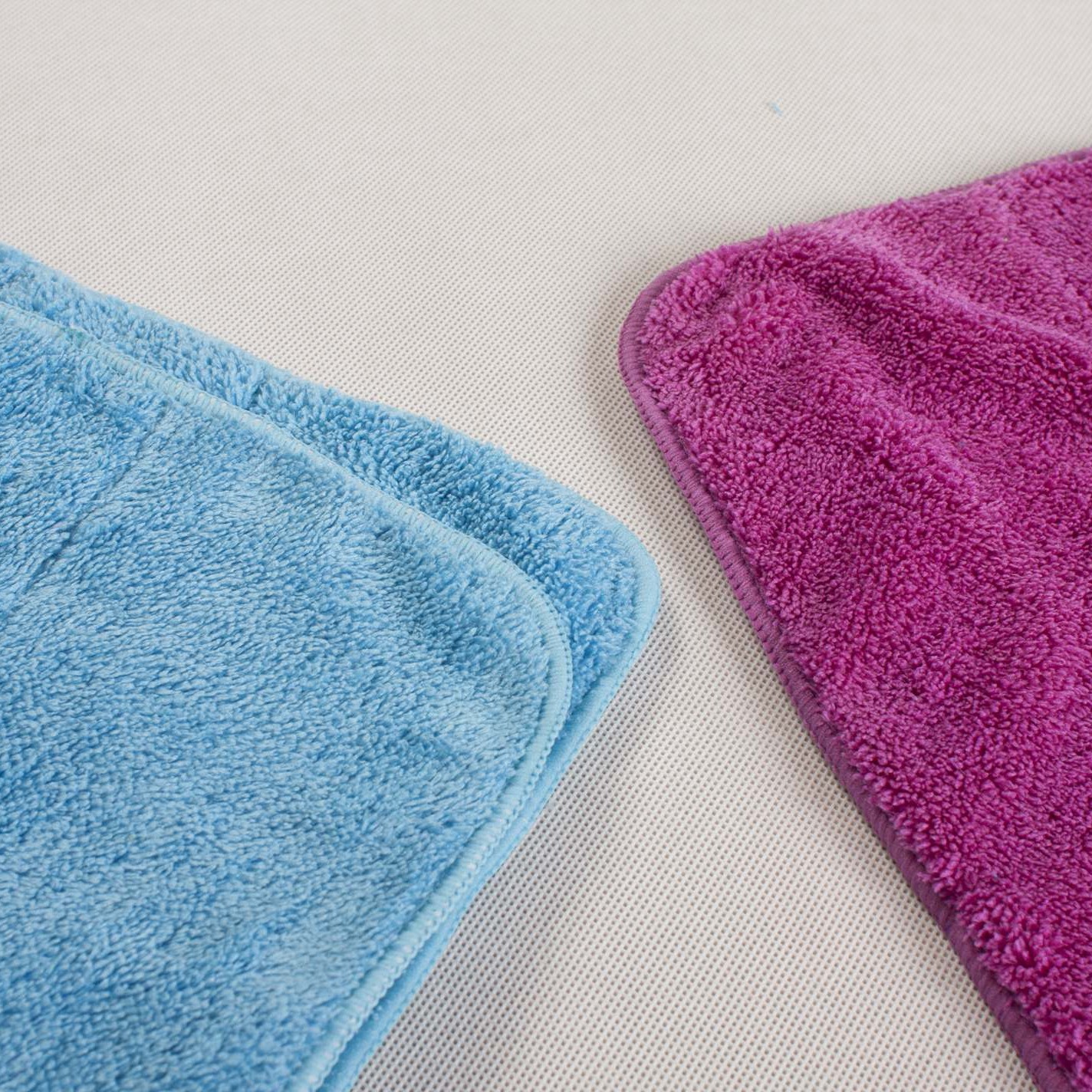 Cute printed cake towels microfiber absorbing water kitchen useage with single side printed