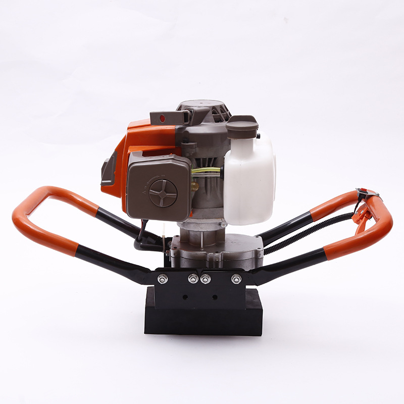 Handheld Deep Ground Digging Machine 2 Stroke 52cc Ground Auger For Drill