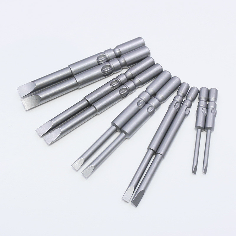 Alloy Steel Socket Drill Bit Antiwear , SL1.6-SL6.0 Slotted Driver Bit