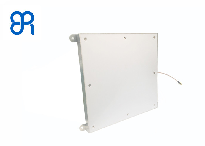 Silver / White Circular Polarised Antenna , Ultra Thin High Gain Directional Antenna