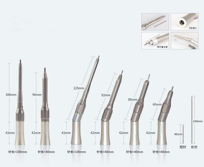 Dental Surgical Straight Implant Handpiece High Speed For HP Burs