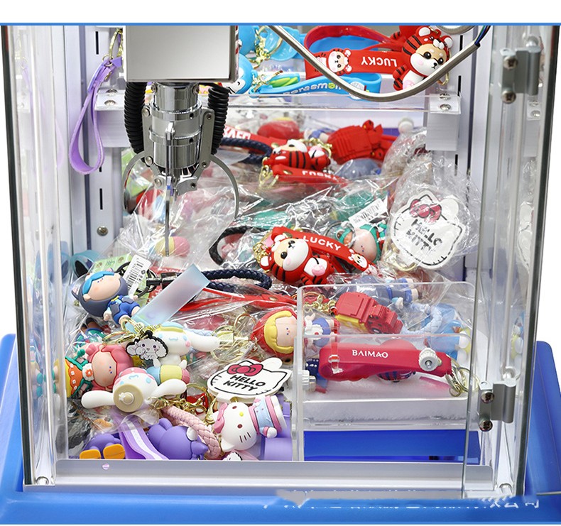 Coin Operated Toy Crane Machine with 50KG Capacity Mini Claw Vending Machine