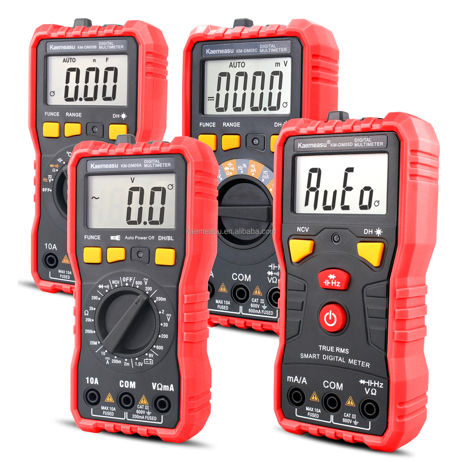 Multi-function Pocket Digital Multimeter Electrician Universal Meter High Precision DC/AC NCV True RMS Multimeters Tester
