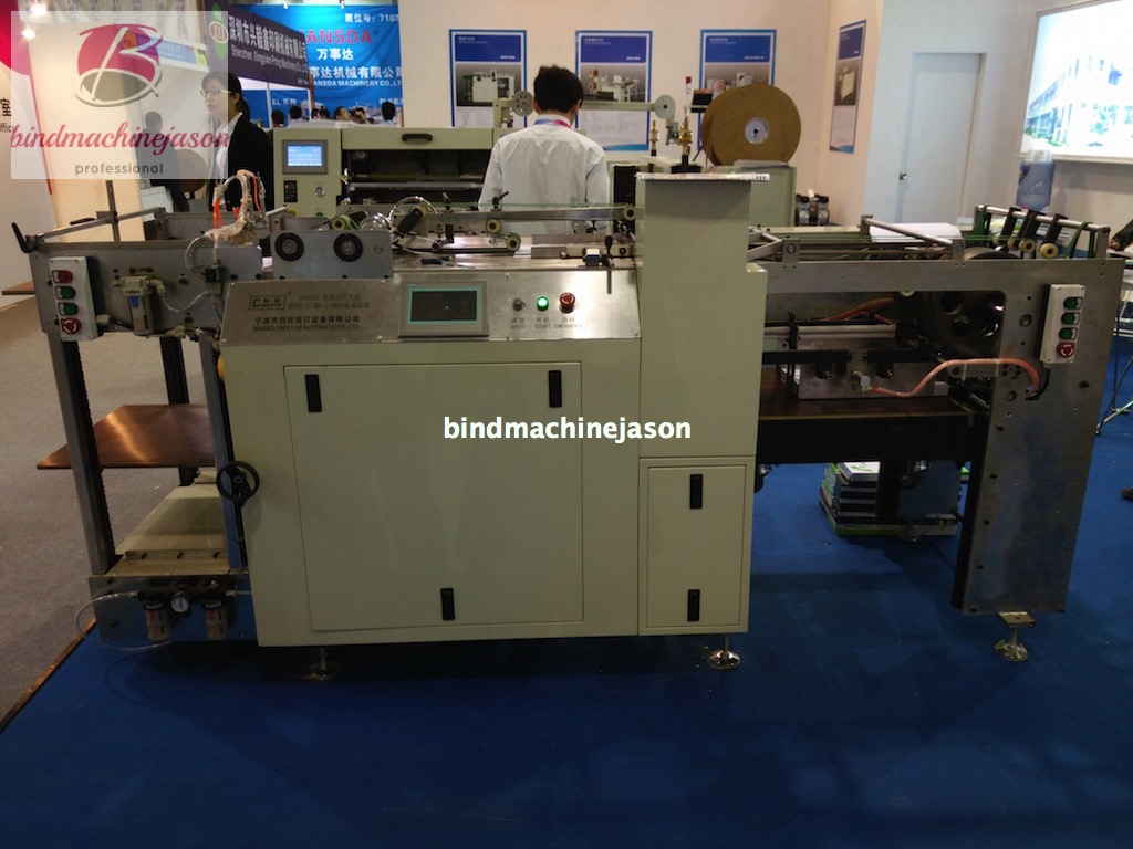 Automatic notebook punching machine SPB550