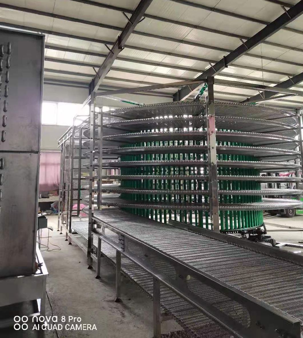 Wire Mesh Belt Used on Cooling or Freezing Conveyors and Spiral Towers