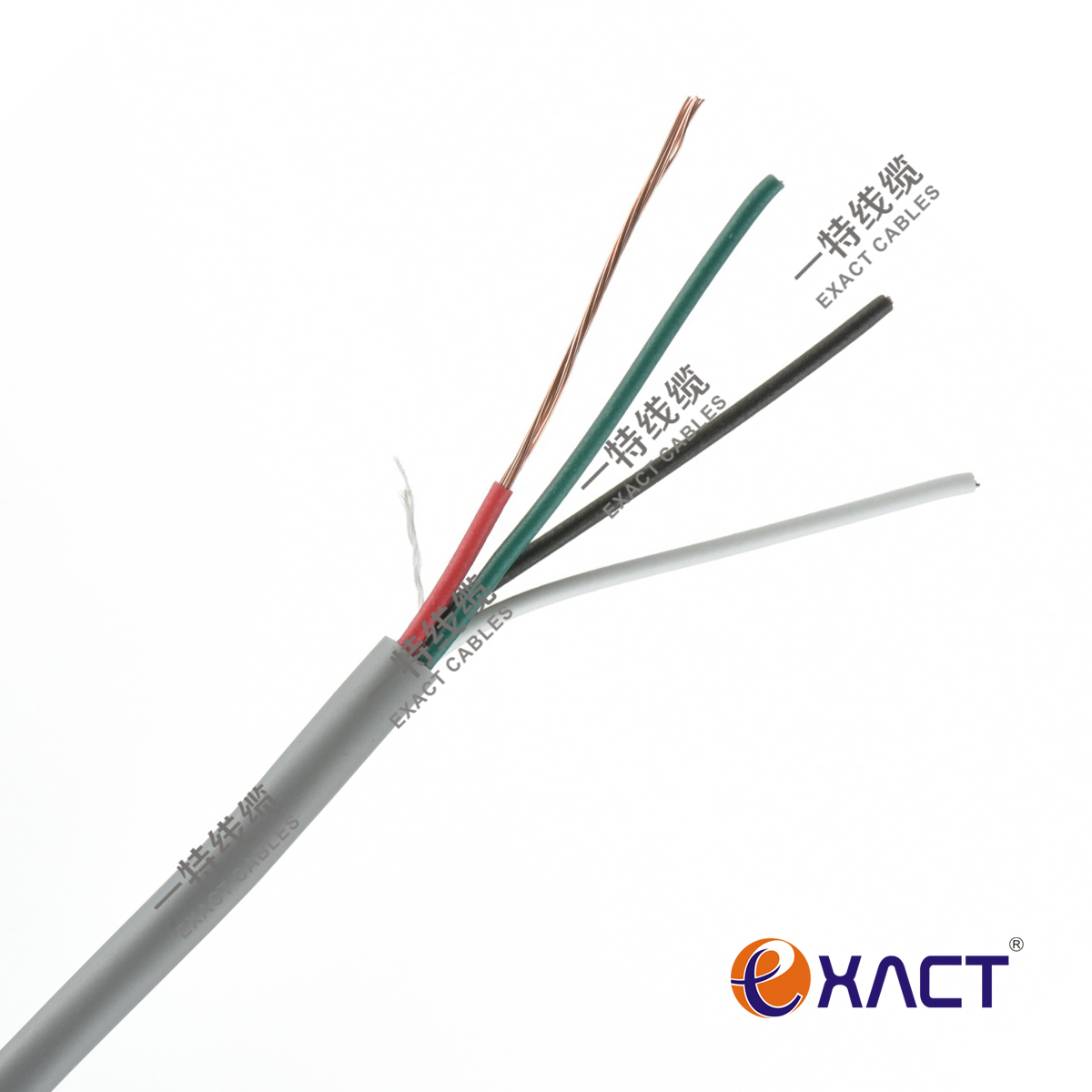 Advanced CCA Stranded 6x0.22mm2 2x0.5mm2 Composite CPR Eca Control Cable for Security