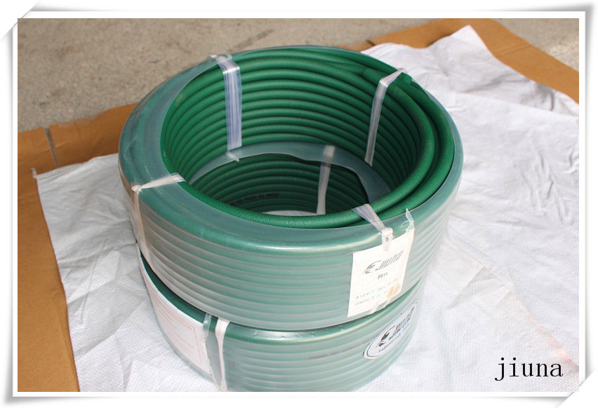 Green PU Polyurethane Round Belt 8mm Diameter For Industrial Transmission