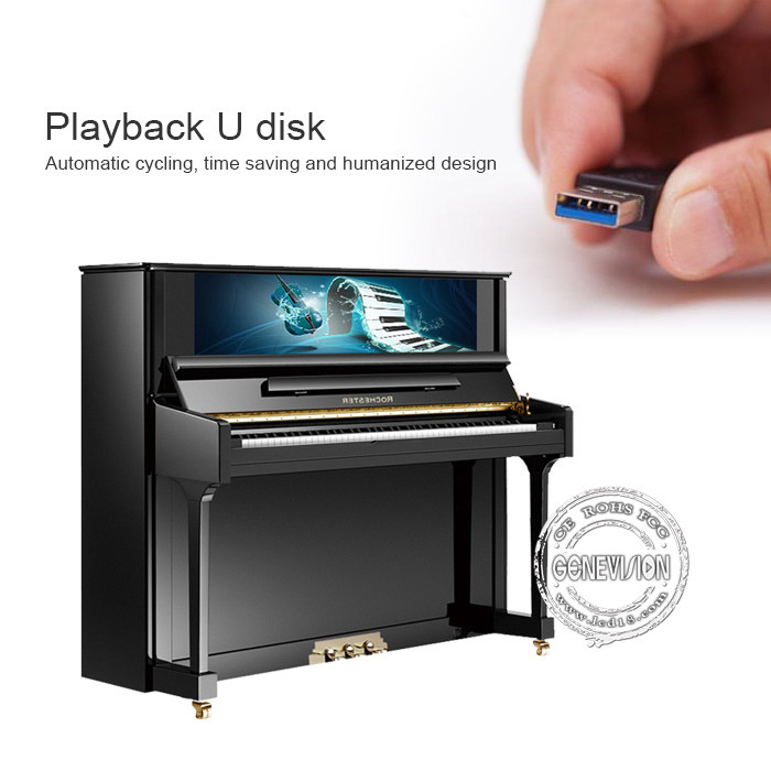 48.5" Android Interactive Touch Screen Stretched LCD Display For Piano