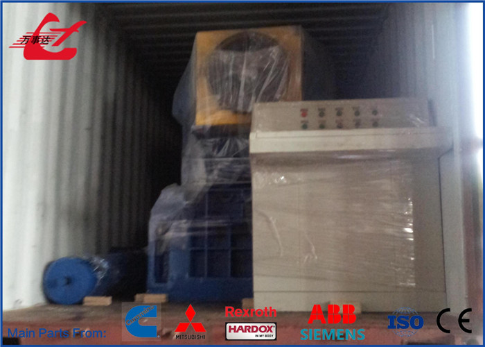 Hand Valve Control Hydraulic Metal Scrap Baling Machine For Light Metal