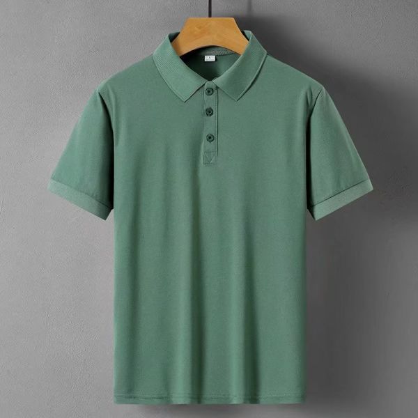 Short-sleeved Lapel Work Clothes Custom Polo Shirt Factory Clothing Culture Advertising Shirt T-shirt