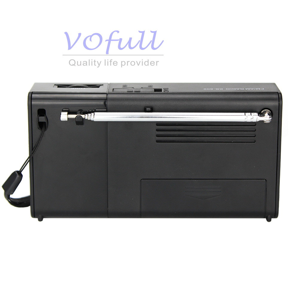 Built-In Speaker FM Radio for Rechargeable Battery Pack and Commercial Gatherings