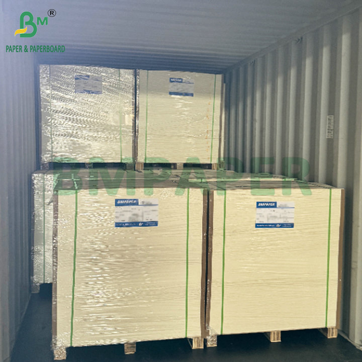Waterproof 275gsm 325gsm PE Coated Freezer Cardboard For Frozen Shrimp Box