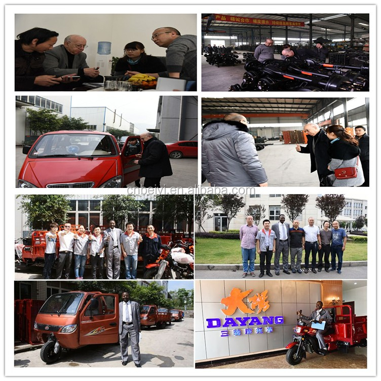 Chopper 151cc Trike 150cc Dayun Motorcycle Cargo Motorized 1.8*1.2 Rear Leaf Springs 4 3