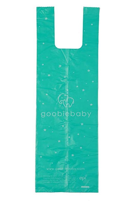 Stable Cornstarch Thank You Plastic Shopping Bags Lightweight Non Toxic