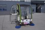 Smart Electric Patrol Car / Full Closed 48V DC Motor Street Electrical Sweeper