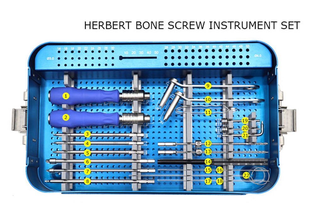 Orthopedic Implants Titanium Herbert Screw Fixation