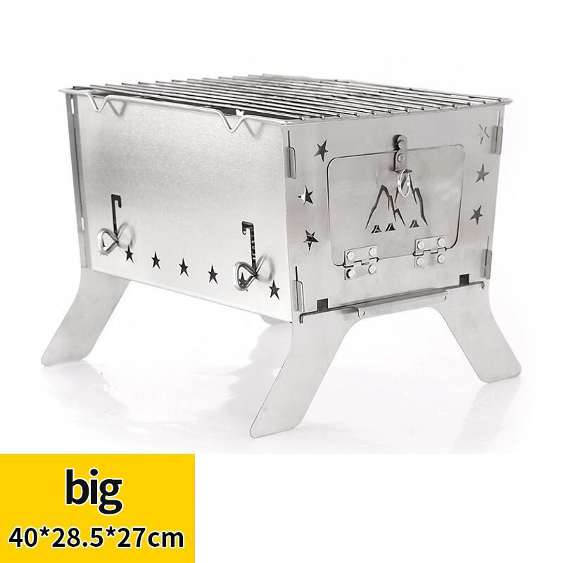 Stainless Steel Campfire Barbecue Stove Grill BBQ
