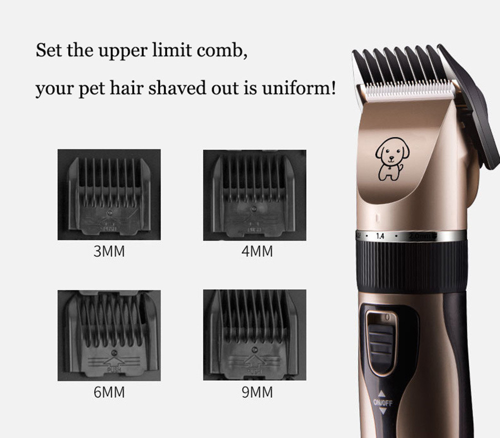 PHC-5 Pet Hair Clipper 12mm Dog Grooming Clippers Animals Trimmer