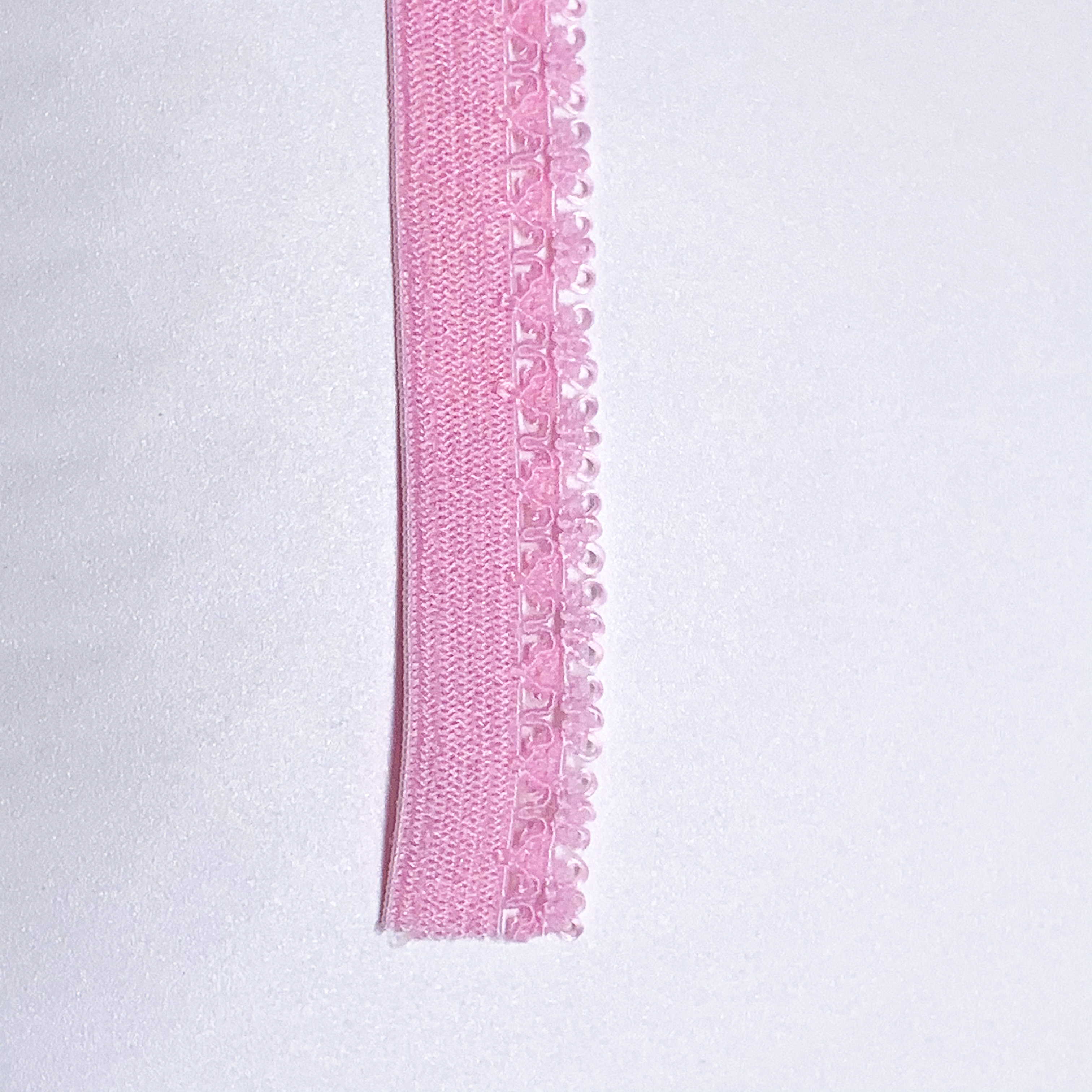 Customized Knitted Picot Edges Elastic Band Nylon Polyester Strap Webbing
