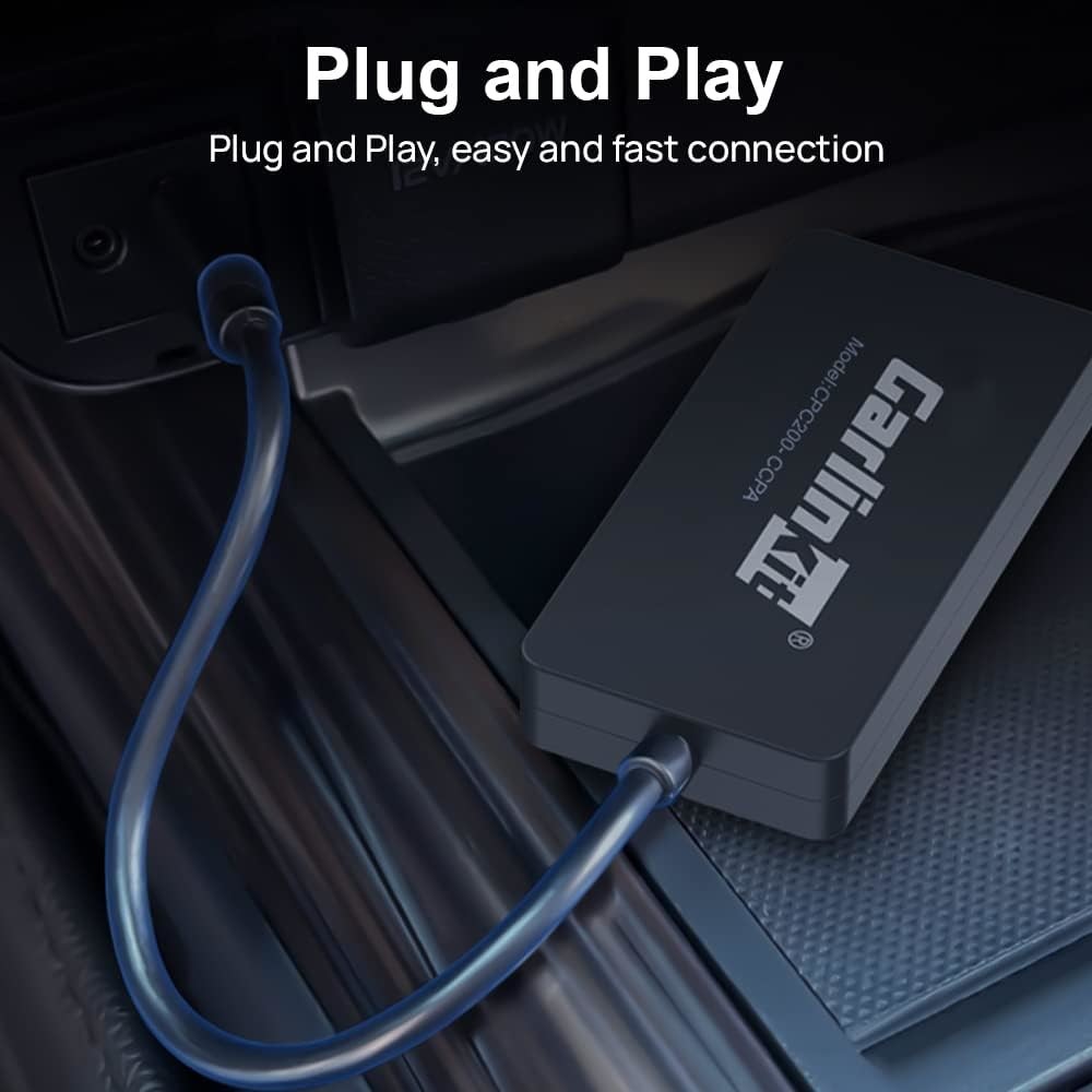 Android 4.4+ to Wireless Carplay and Android Auto Adapter Dongle CCPA Car Android Box