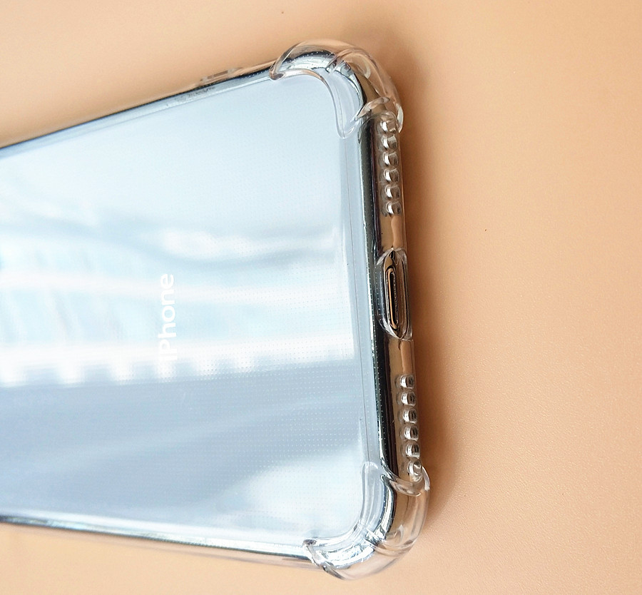 1mm TPU Back Case Transparent Clear Phone Case For IPhone XS XR Max