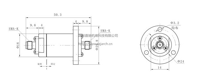 Video Slip Ring and Cable Combined High Frequency Signal Conductive Slip Ring 