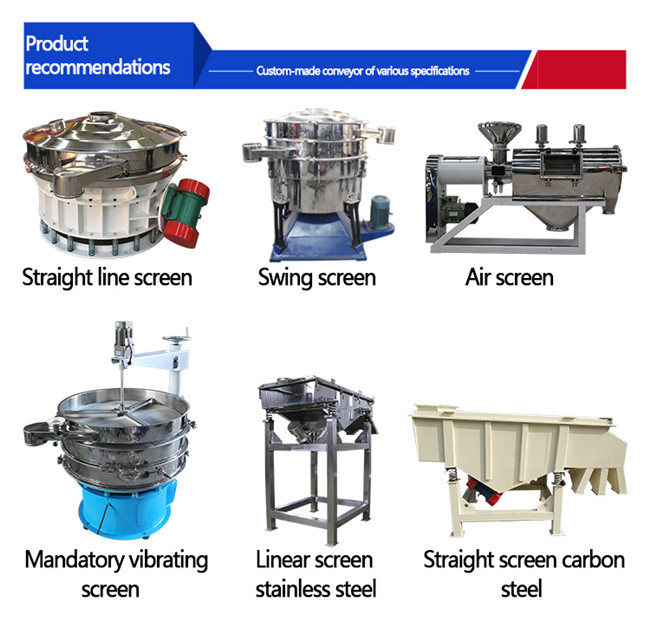 All Stainless Steel Medicine Grade Wire Woven Rotary Vibrating Screen Separator