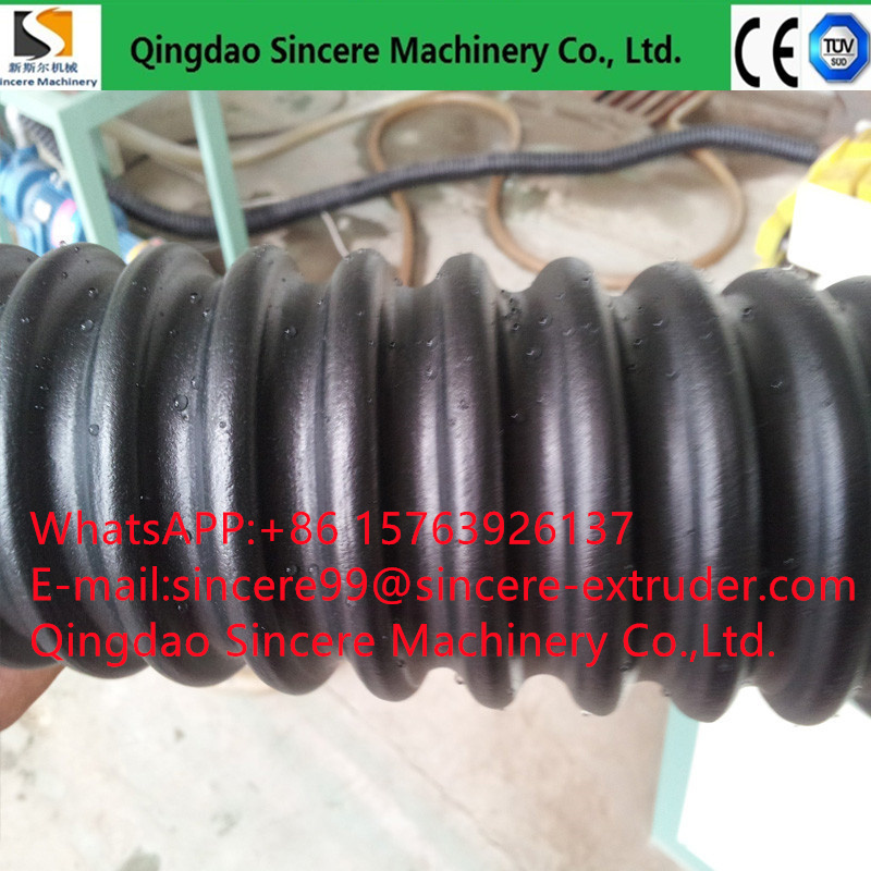 HDPE Carbon Spiral Tube Extrusion Machine Corrugated PVC Pipe Production Line