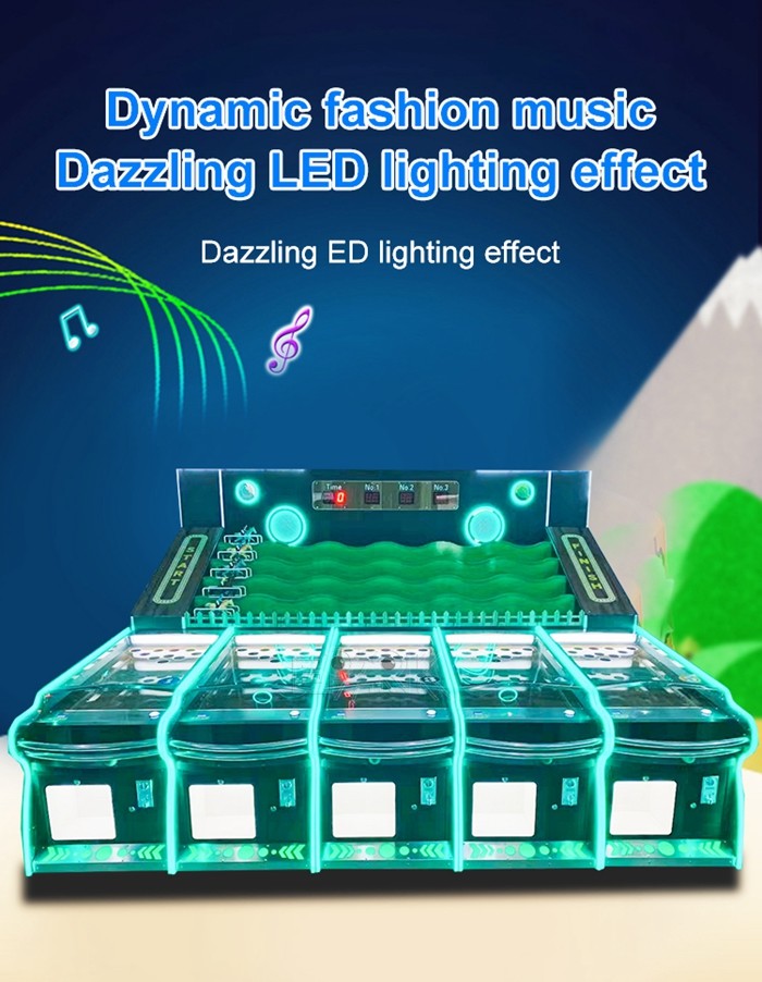 National Horse Racing Carnival Booth Machine Sports Game Machine For Five People