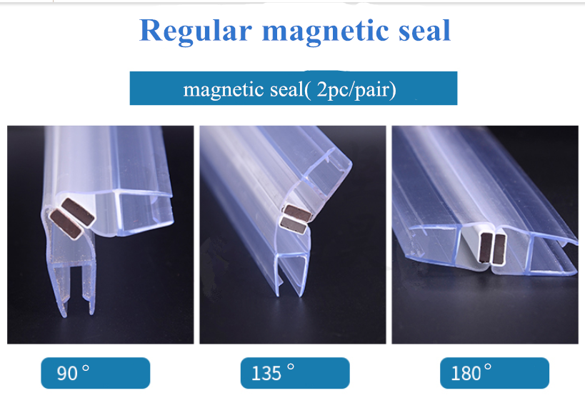 Shower Silicone Seal Strip for 120 Inch Glass Door Prevent Leaks and Stop Water Damage